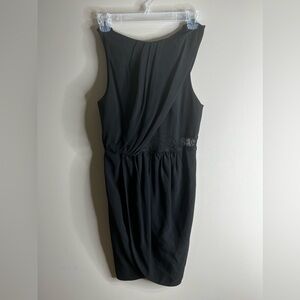 Rebecca minkoff little black dress lace waist size small